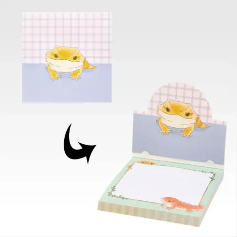파충류 & 양서류 ~작은 친구들~제3탄 · J상 메모 패드 상세 이미지 2